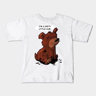 Dirty little Cub Kids T-Shirt